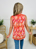 Sunny Days Tank Top in Ocean City Print