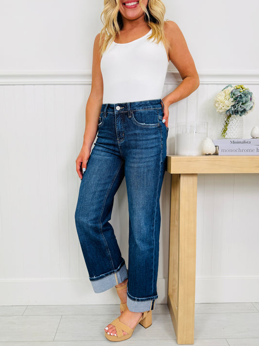 Crop Of The Season Tummy Control Straight Jeans