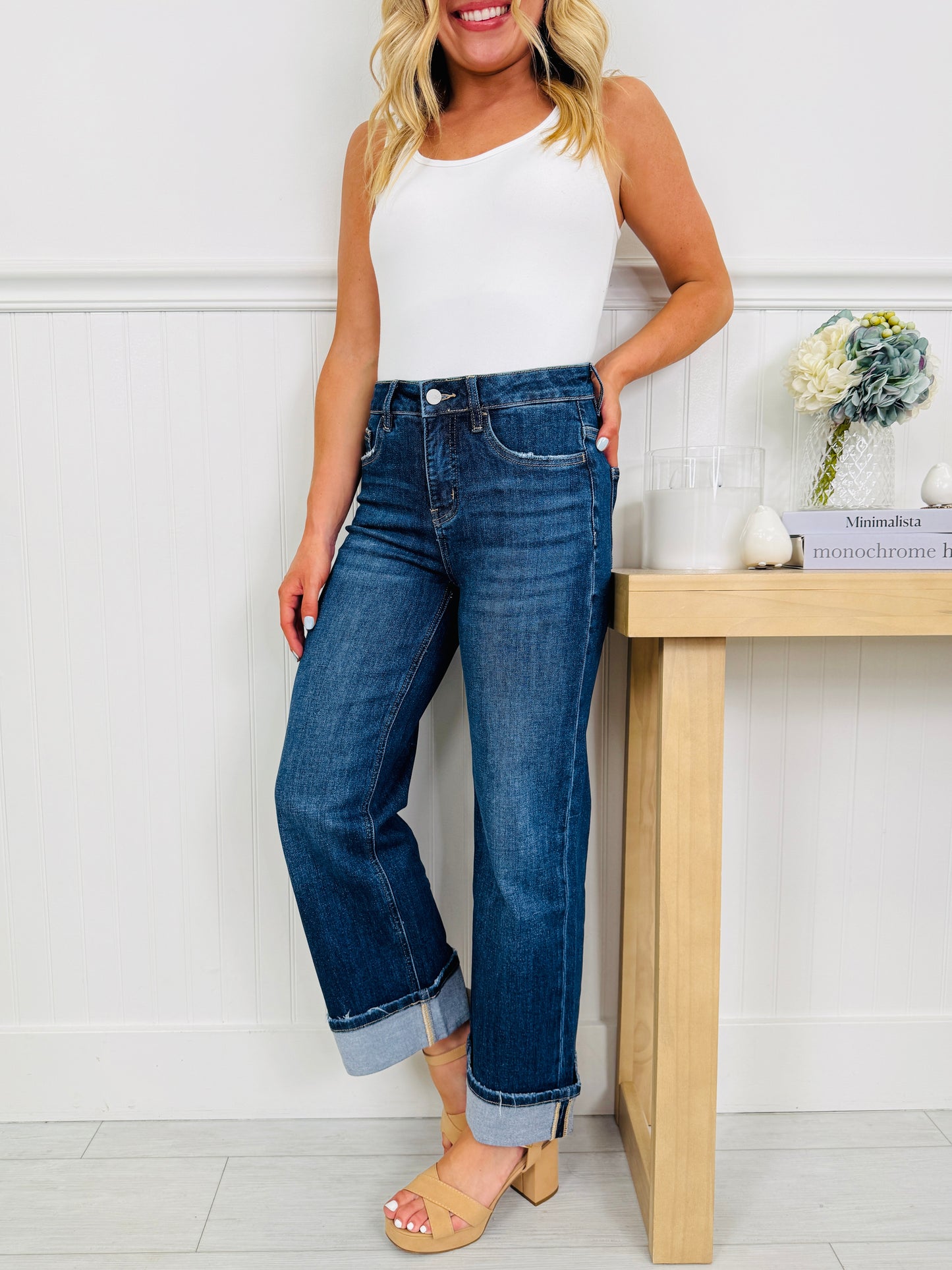 Crop Of The Season Tummy Control Straight Jeans