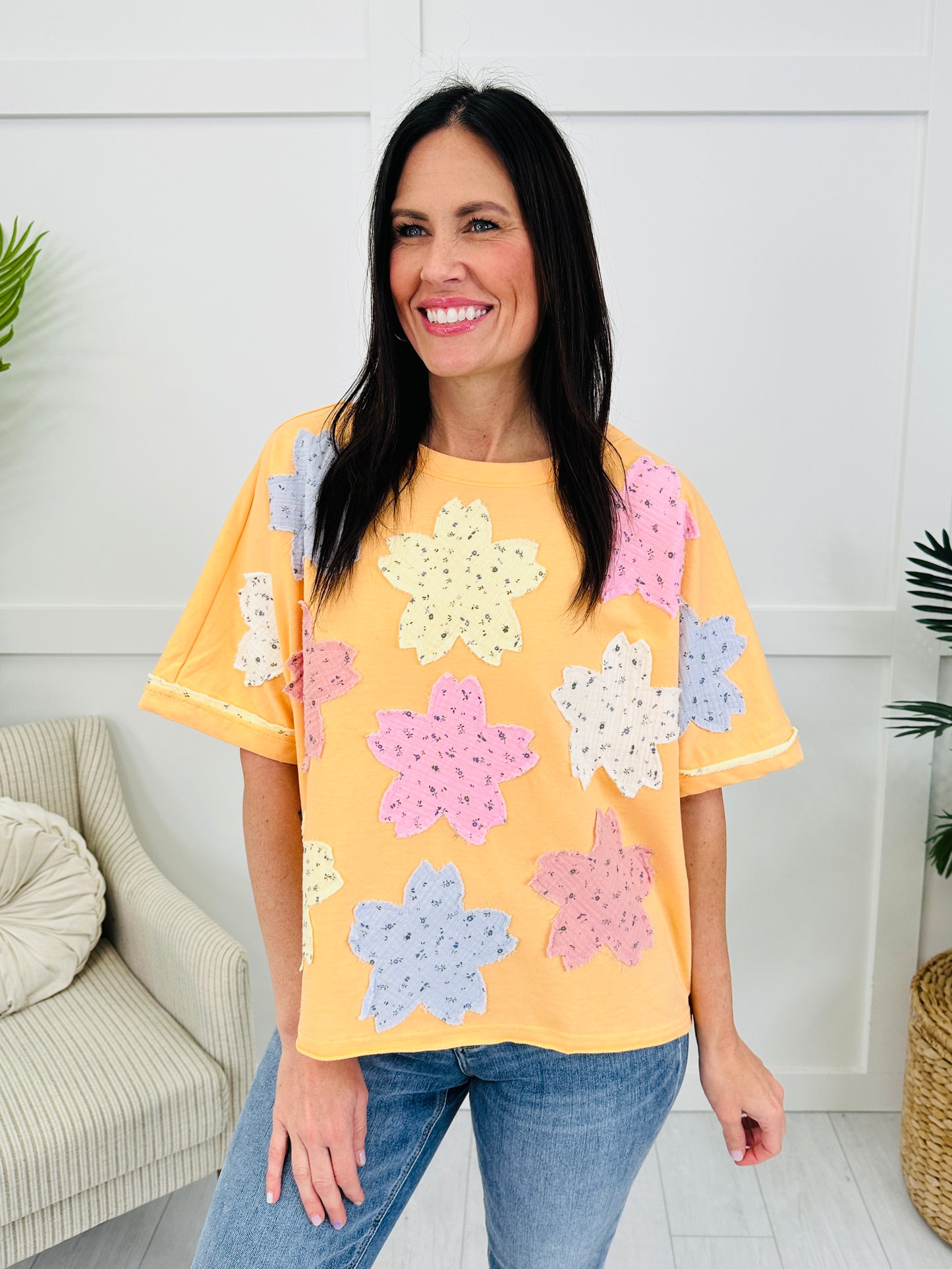 Flower Patch Fantasy Top
