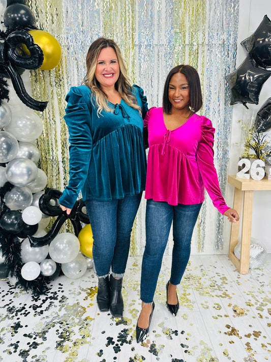 The Grand Entrance Top- Multiple Colors!