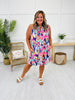 Palms And Plans Dress in Cocoa Beach Print