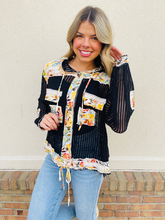 Fleeting Floral Top