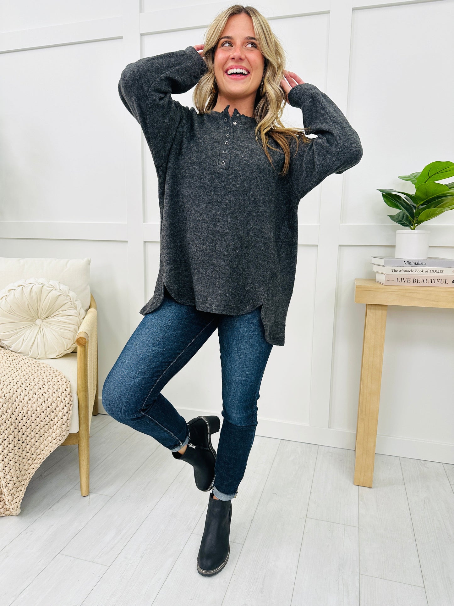 DOORBUSTER! REG/CURVY Perfect As Always Sweater- Multiple Colors!