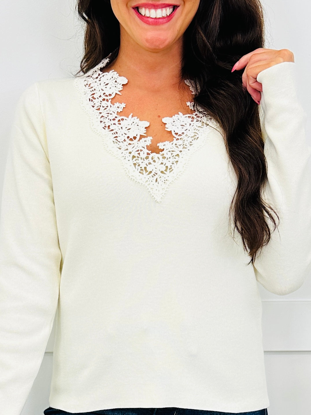 Lace Affair Top In Multiple Colors