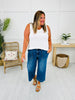 Lovervet Right on Cue Wide Leg Utility Jeans