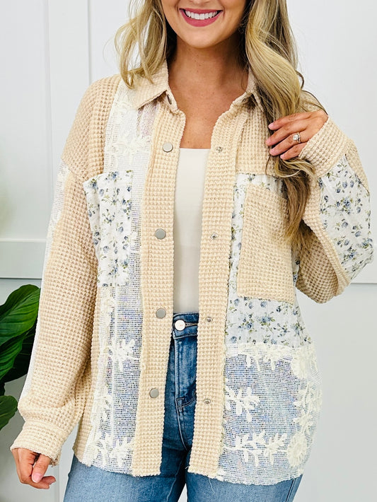 Petal Stitch Shacket