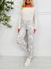 Keep It Camo Tummy Control Barrel Jeans