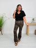 Judy Blue Leveled Up Leopard Bootcut Jeans