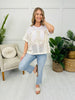 Blooming Peace Top in Ivory Multi