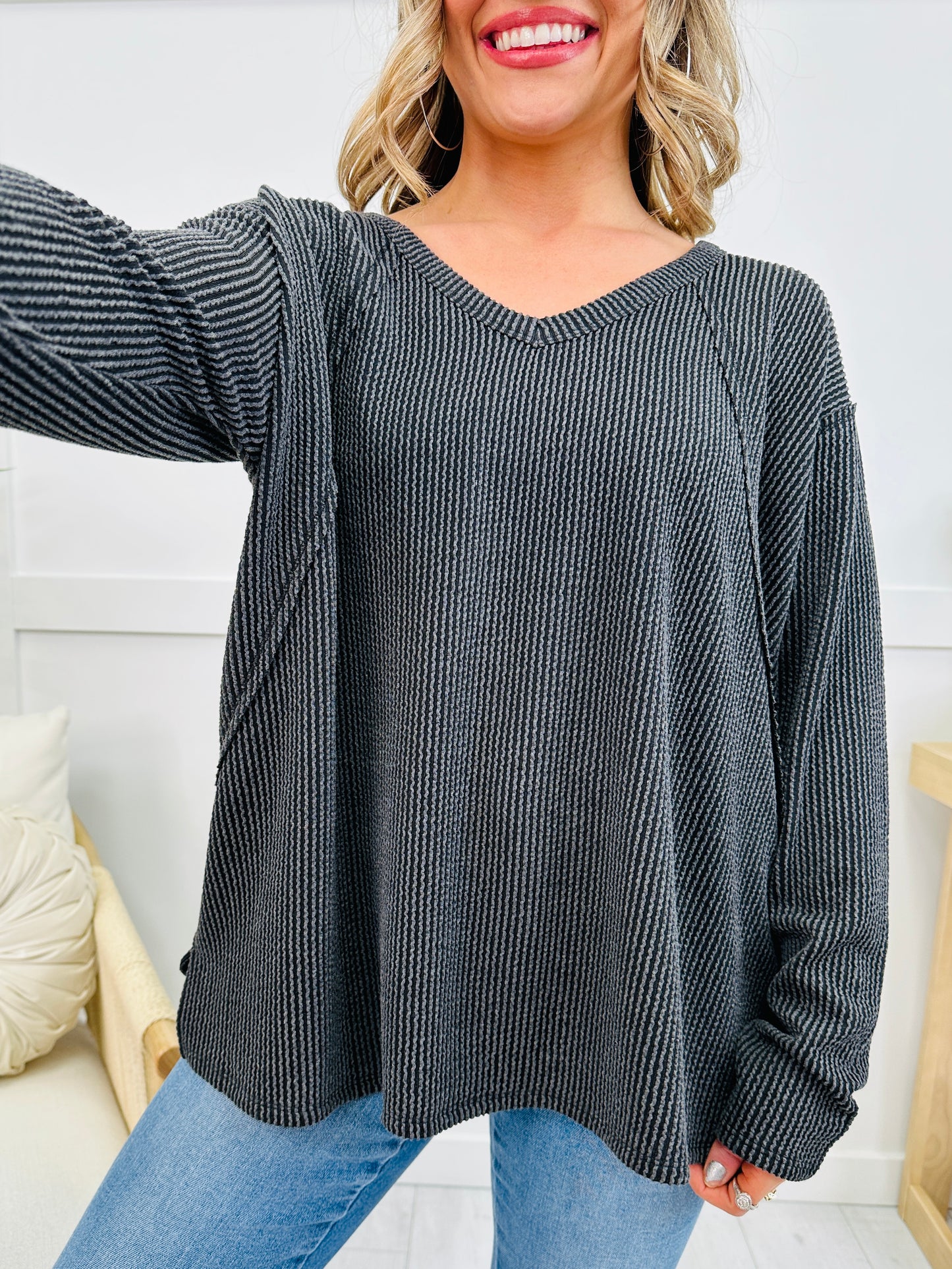 REG/CURVY Cozy and Corded Top - Multiple Colors!