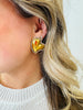 Golden Love Earrings