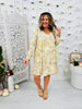 Whispering Meadow Dress in Butter Yellow
