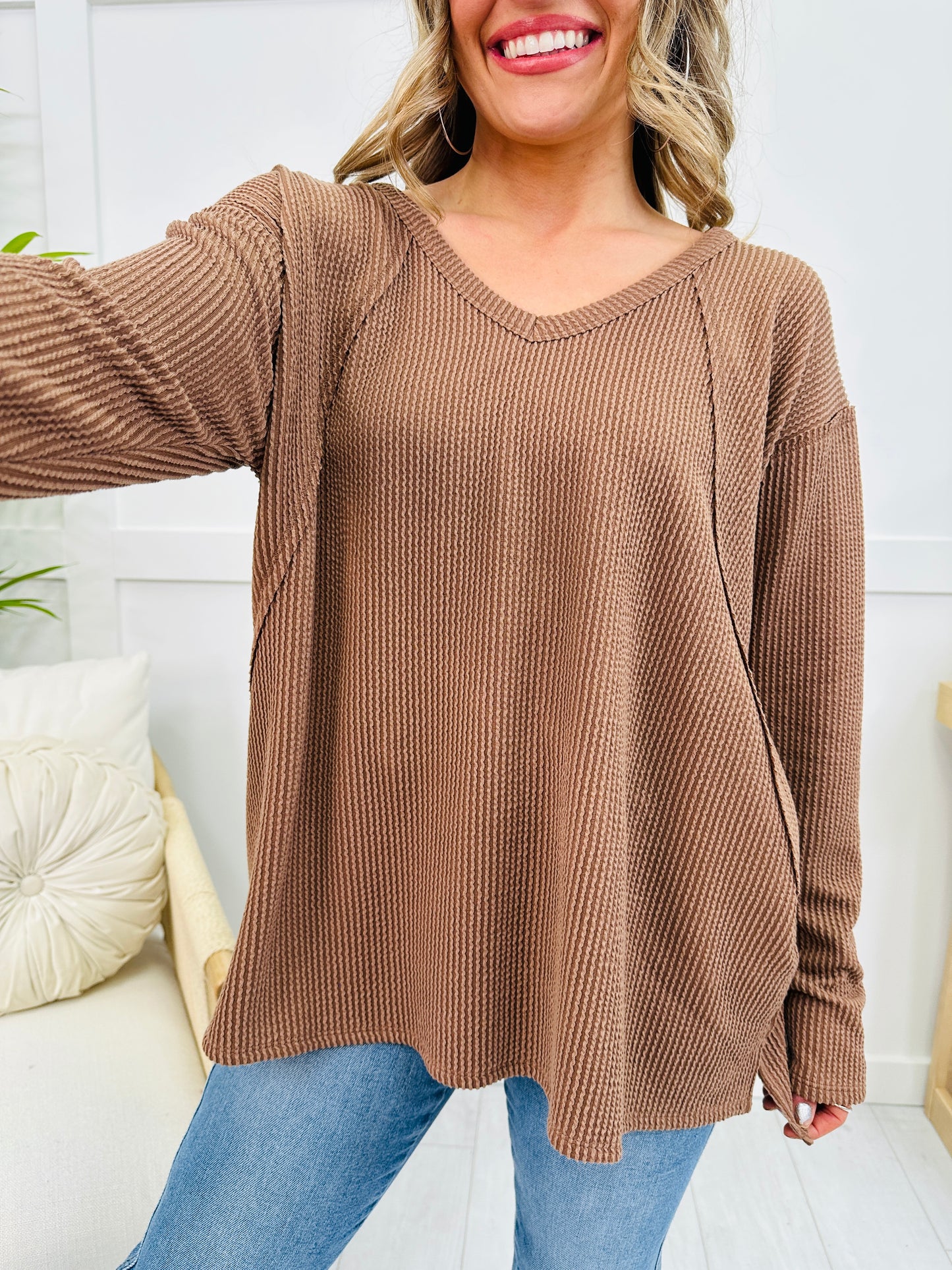 REG/CURVY Cozy and Corded Top - Multiple Colors!