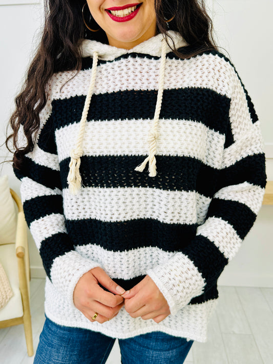 Striped for Adventure Sweater