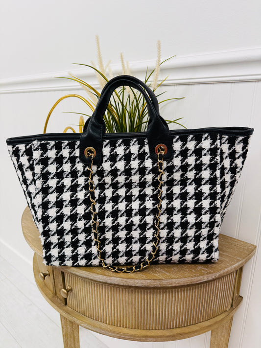 Kristina Satchel With Chain Strap