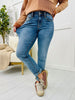 Judy Blue Instant Classic Midrise Slim Fit Jeans in Reg/Curvy