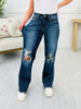 Judy Blue Straight Into Spring Straight Leg Jeans