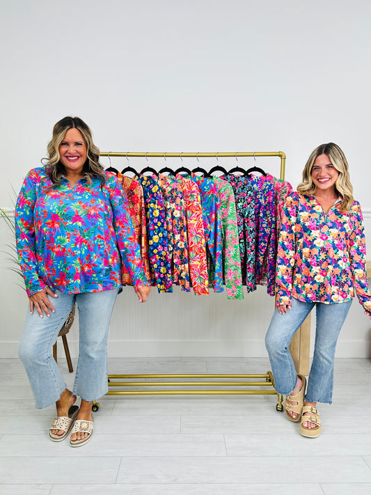 Where Spring Begins Top in Wilmington Print