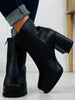 Stepping Out Bootie In Black