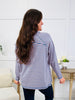 Good Days Top In Dusty Blue/Dusty Blush