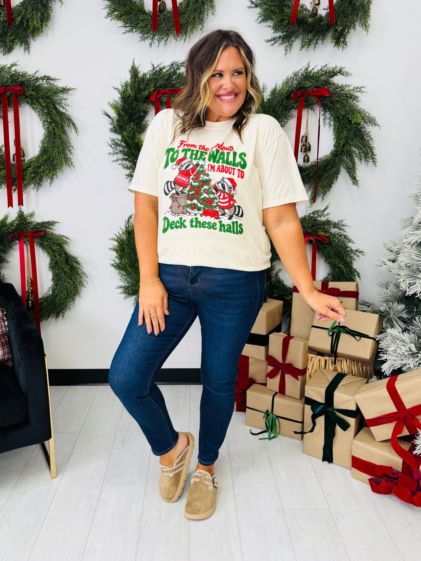 Deck These Halls Graphic Tee