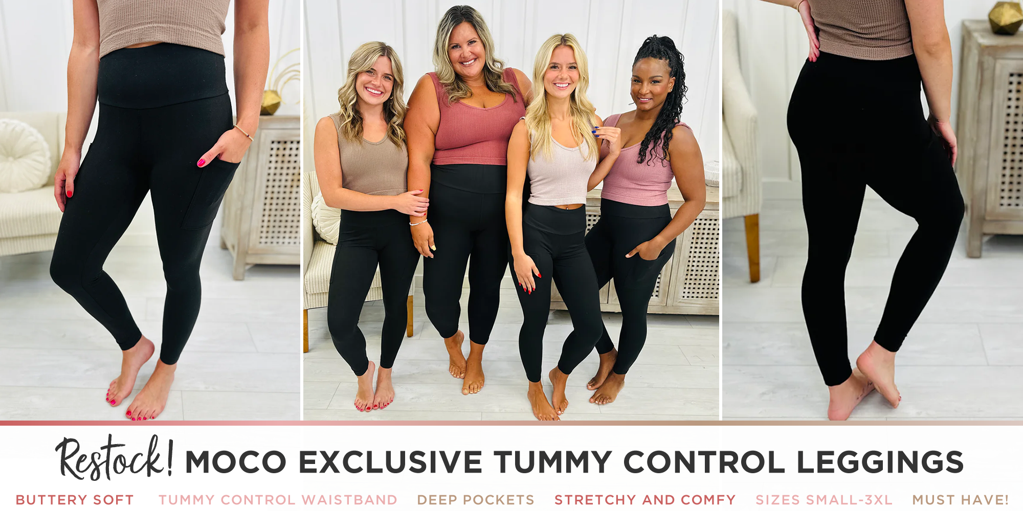 Tummy Control Leggings - Moco Exclusive!