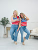 Red, White & Radiant Outfit