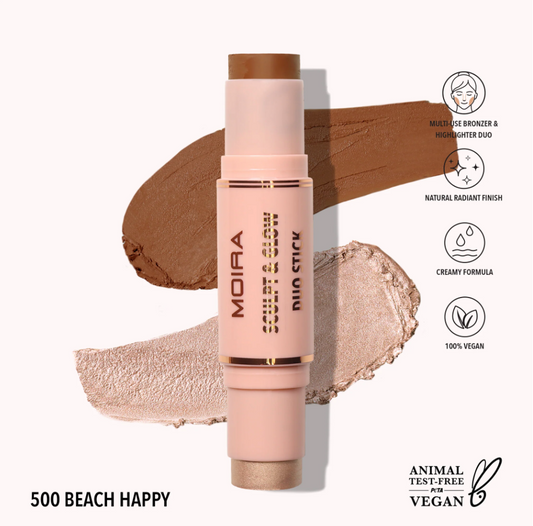 Sculpt And Glow Duo Stick In Beach Happy