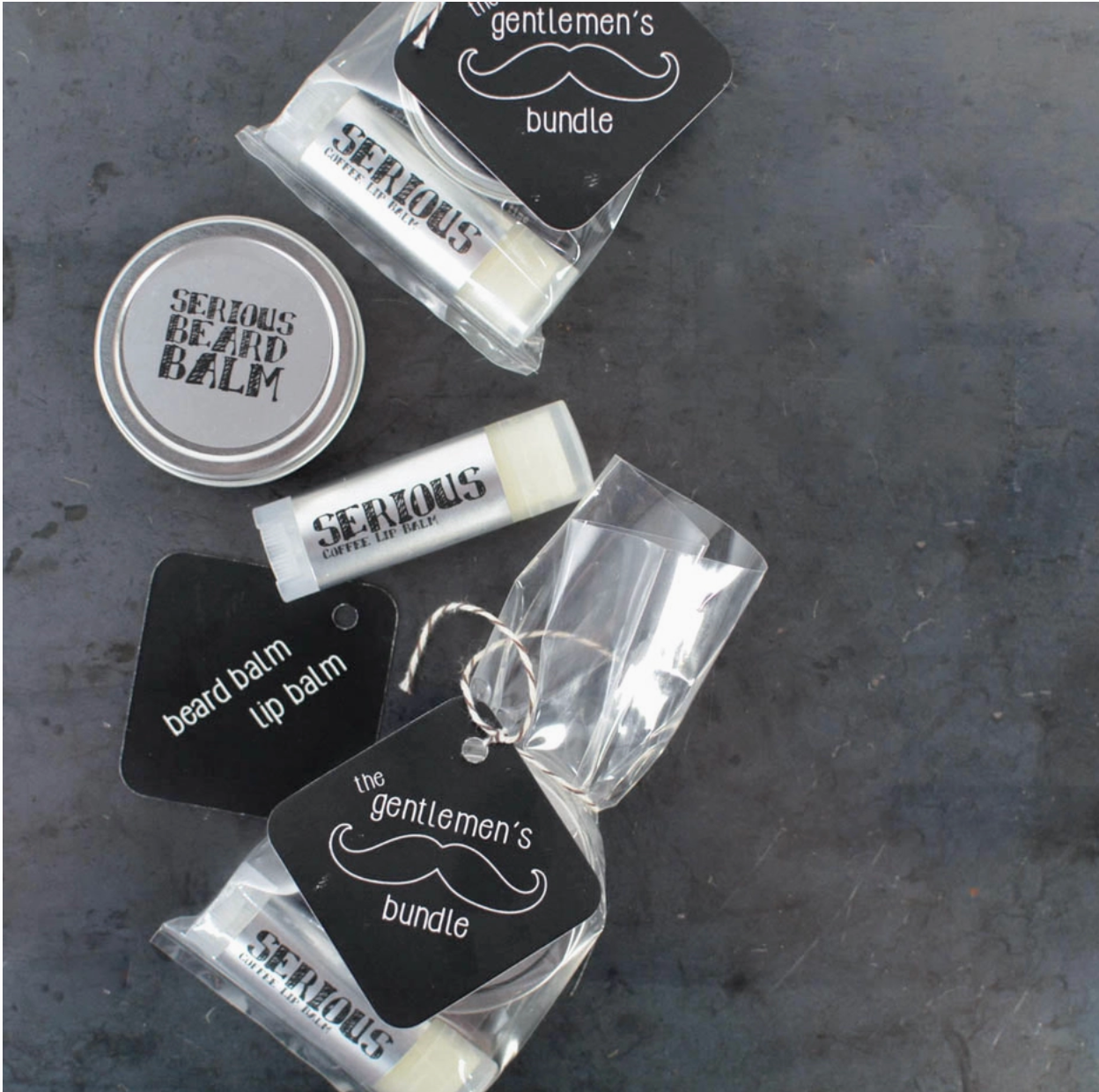 The Gentleman's Lip Balm And Beard Balm Bundle