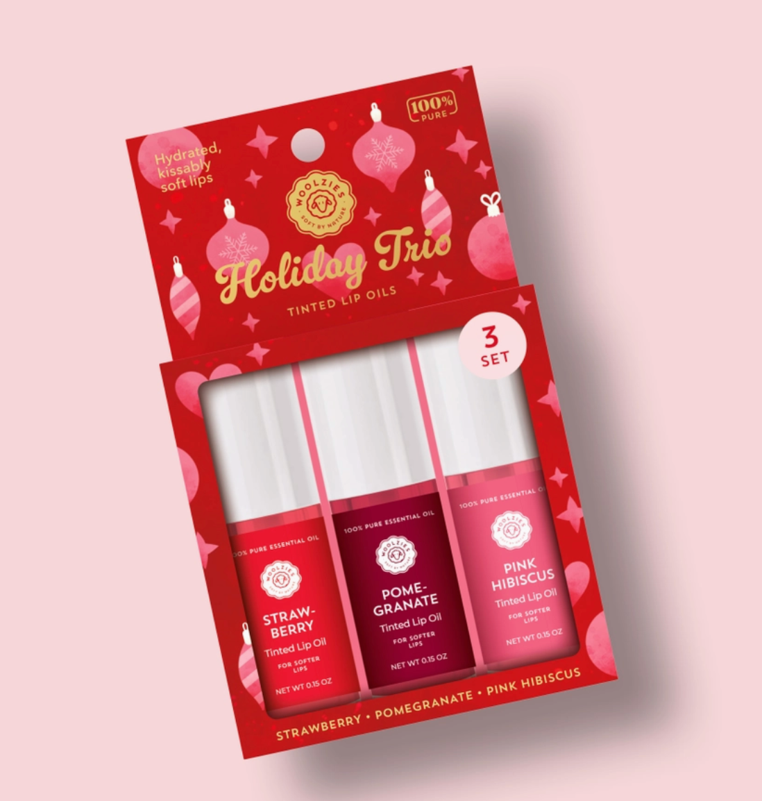 Holiday Lip Oil Trio