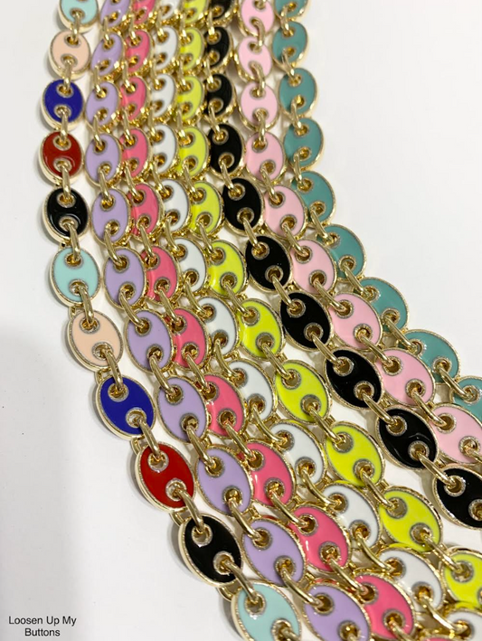DOORBUSTER! PREORDER! Loosen Up My Buttons Necklace- Multiple Colors!