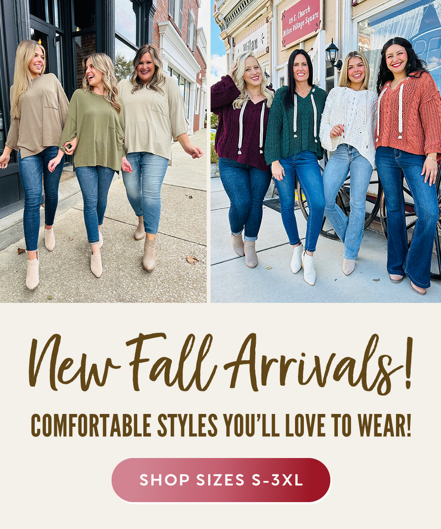 Comfortable soft tops you'll love to wear!