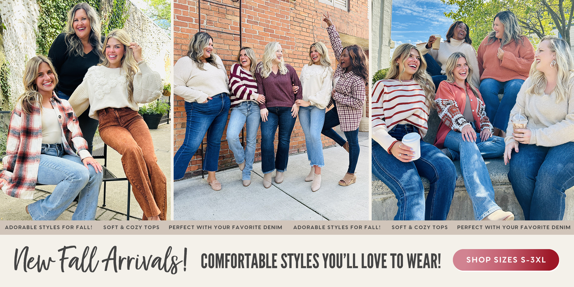 Comfortable soft tops you'll love to wear!