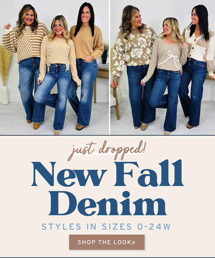 Shop all our newest denim!