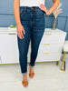 Judy Blue Reg/Curvy Blessed and NonDistressed Relaxed Fit Jeans