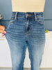 Judy Blue Wide Eyed Cropped Wide Leg Jeans in Reg/Curvy