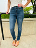 Judy Blue Reg/Curvy Blessed and NonDistressed Relaxed Fit Jeans