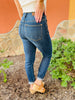 Judy Blue Reg/Curvy Blessed and NonDistressed Relaxed Fit Jeans